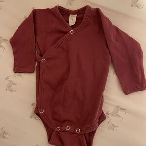 Kate Quinn Burgundy Kids One Piece / 3-6 mo